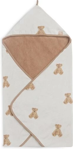 Jollein Badcape 75x75cm Teddy Bear - GOTS -Winkel voor babyproducten 594x1200 3