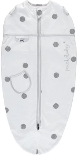 Puckababy Inbakerslaapzak Original Mini - 3-6 Maanden - White Dotty
