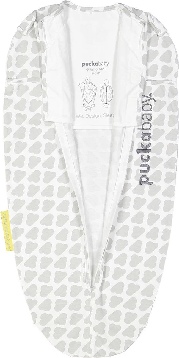 Puckababy inbakerslaapzak Original Mini 3-6 maanden - Sheep Clouds Puckababy Inbakerslaapzak Original Mini 3-6 Maanden - Sheep Clouds -Winkel voor babyproducten 602x1200 3