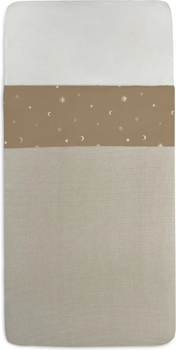 Jollein Baby Laken Ledikant 120x150cm Stargaze - Biscuit Jollein Baby Laken Ledikant 120x150cm Stargaze - Biscuit -Winkel voor babyproducten 605x1200 5