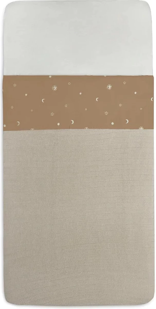 Jollein Baby Laken Ledikant 120x150cm Stargaze - Biscuit Jollein Baby Laken Ledikant 120x150cm Stargaze - Biscuit -Winkel voor babyproducten 607x1200 5