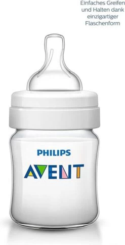 Philips AVENT SCD805/01 Anti-Colic Zuigfles Voor Pasgeborene 125 Ml 260 Ml Polypropyleen (PP) Transparant, Wit -Winkel voor babyproducten 613x1200 2