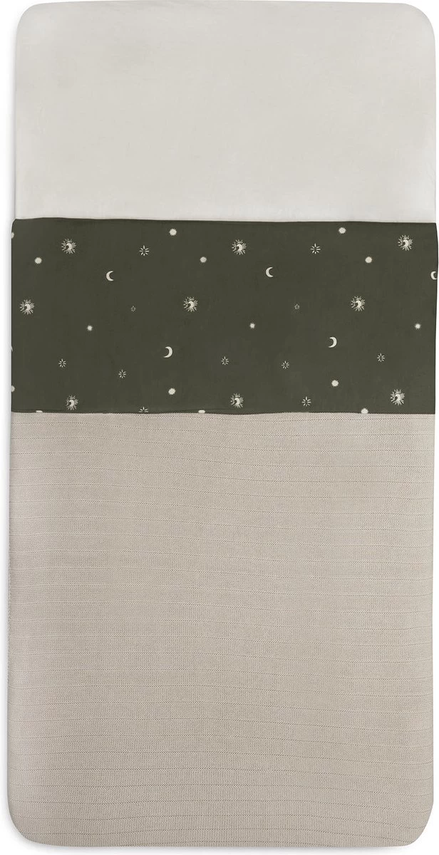 Jollein Baby Laken Wieg 75x100cm Stargaze - Leaf Green Jollein Baby Laken Wieg 75x100cm Stargaze - Leaf Green -Winkel voor babyproducten 616x1200 4