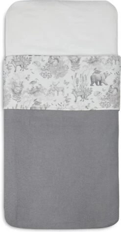 Jollein Baby Laken Wieg 75x100cm Pimpelmees - Forest Animals -Winkel voor babyproducten 625x1200 6