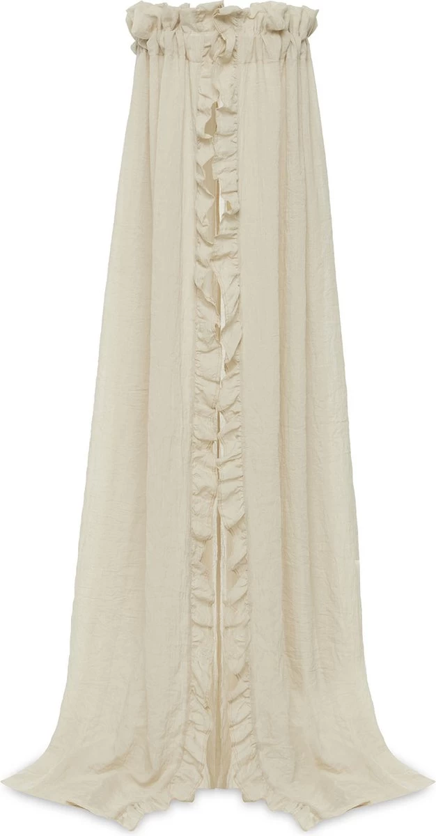 Jollein Baby Sluier Vintage Ruffle 155cm - Nougat Jollein Baby Sluier Vintage Ruffle 155cm - Nougat -Winkel voor babyproducten 626x1200 5