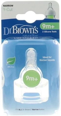 Dr. Brown's Options+ Anti-colic Y-speen - Voor Standaard Halsfles - 2 Stuks -Winkel voor babyproducten 632x1200 4