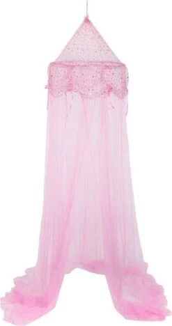 Merkloos Decopatent® Prinsessen Klamboe Kinderkamer - Klamboe Baby Kamer - Klamboe 1 Persoons - Voor Boven Bed - Roze - 60 X 60 X 250 Cm 4 Merkloos Decopatent® Prinsessen Klamboe Kinderkamer - Klamboe Baby Kamer - Klamboe 1 Persoons - Voor Boven Bed - Roze - 60 X 60 X 250 Cm -Winkel voor babyproducten 633x1200 5