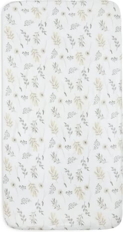 Jollein Baby Hoeslaken Ledikant Jersey 60x120cm Wild Flowers -Winkel voor babyproducten 635x1200 1