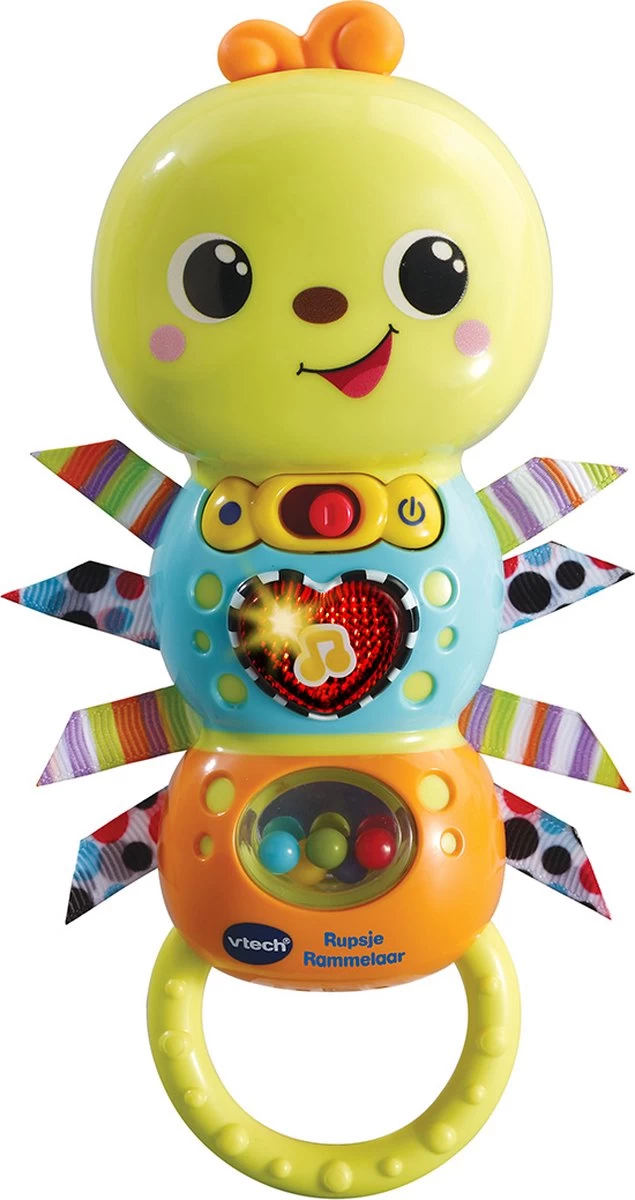 VTech Baby Rupsje Rammelaar - Educatief Babyspeelgoed - 3 tot 36 Maanden VTech Baby Rupsje Rammelaar - Educatief Babyspeelgoed - 3 Tot 36 Maanden -Winkel voor babyproducten