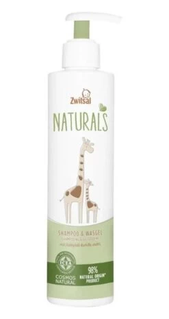 Zwitsal Naturals Shampoo&Wasgel 250ml -Winkel voor babyproducten 637x1200