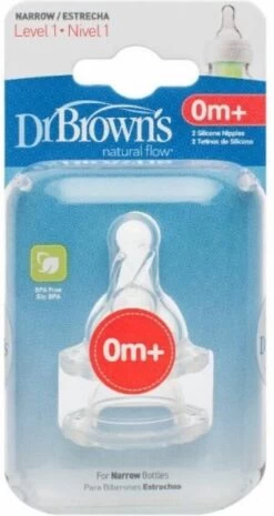 Dr. Brown's Flesspeen - Fase 1 - Standaard - 2 Stuks -Winkel voor babyproducten 638x1200 4