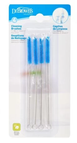 Dr. Brown's Reinigingsborsteltjes - 4 Stuks -Winkel voor babyproducten 643x1200
