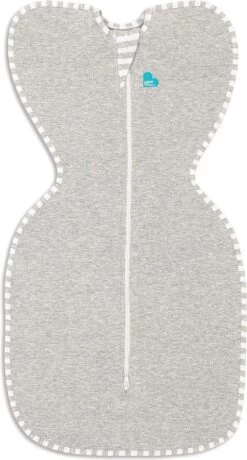 Love To Dream™ Babyslaapzak Swaddle Up™ - Inbakeren - Baby 3-6 Maanden - 6-8.5 Kg - All Season - Grijs