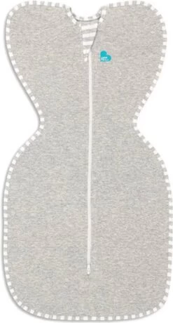 Love To Dream™ Babyslaapzak Swaddle Up™ - Inbakeren - Baby 0-2 Maanden - 2.2-3.8 Kg - All Season - Grijs