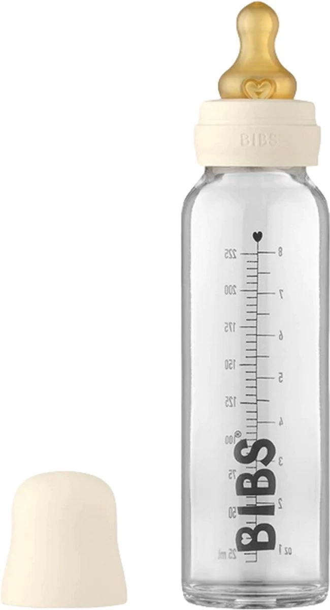 Bibs Ivory 225 ml Glazen Fles 5014216 Bibs Ivory 225 Ml Glazen Fles 5014216 -Winkel voor babyproducten 650x1200 2