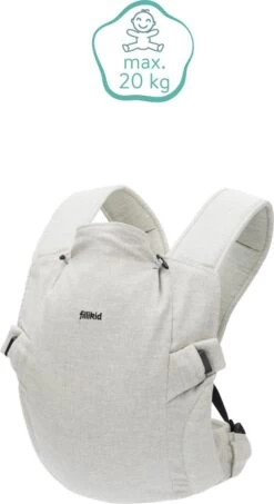 Fillikid Premium Draagzak - 2 In 1 - Ergonomisch - EU Gecertificeerd - Natural Sand - Ontworpen Met Draagconsulent -Winkel voor babyproducten 655x1200 5