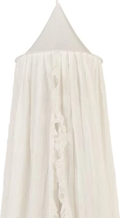 Jollein Baby Klamboe Vintage Ruffle 245cm - Ivory -Winkel voor babyproducten 661x1200 8