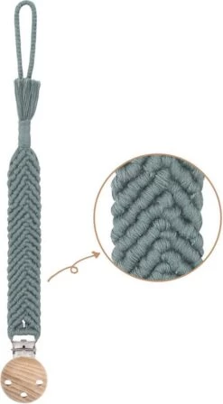 States&Klein Boho Speenkoord - Sage Green - Duurzaam - Ibiza Stijl - Kraamcadeau - Babyshower - Baby - Groen -Winkel voor babyproducten 662x1200 1