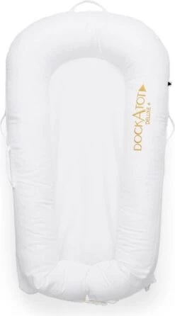 DockAtot (voormalig Sleepyhead) Babynestje Deluxe+ Pristline White -Winkel voor babyproducten 665x1200 4