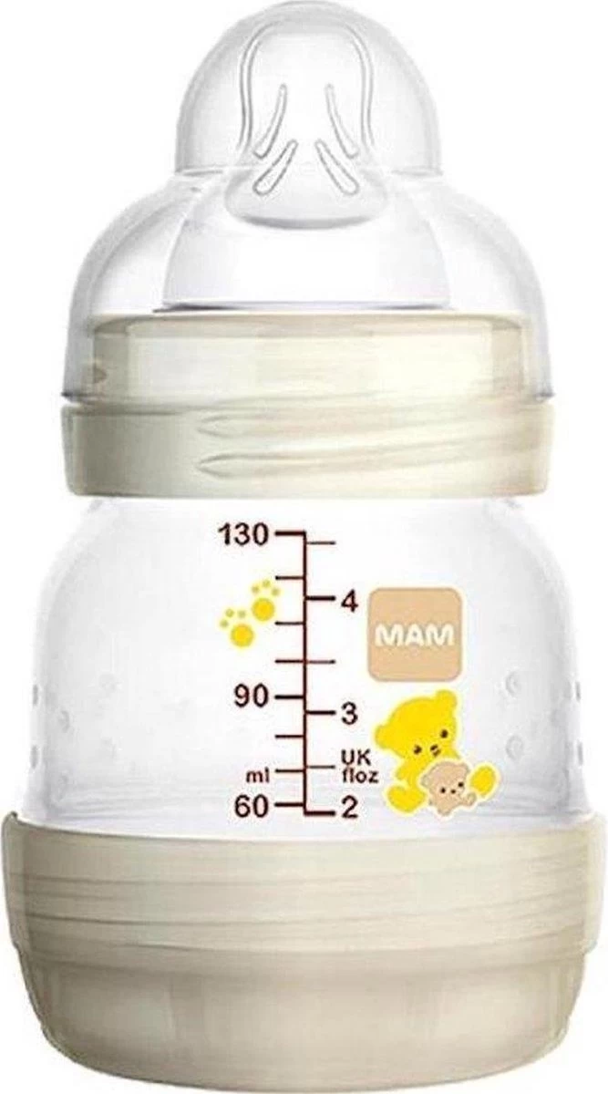 Mam Easy Anti Colic zuigfles 130ml | wit | vanaf 0 maanden | ideale drinkfles in combinatie met borstvoeding Mam Easy Anti Colic Zuigfles 130ml | Wit | Vanaf 0 Maanden | Ideale Drinkfles In Combinatie Met Borstvoeding -Winkel voor babyproducten 667x1200 2