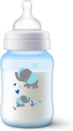 Philips Avent Anti-colic SCF821/15 - Babyfles (260 Ml) - 1 Stuk - Blauw -Winkel voor babyproducten 667x1200 3
