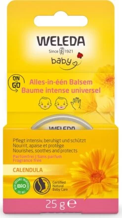 Weleda Calendula Alles-In-Één Balsem - 25g -Winkel voor babyproducten 672x1200