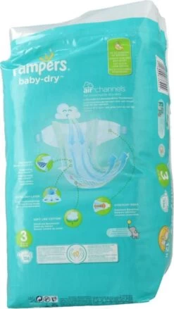 Pampers® Pampers Baby Dry Luiers - Maat 3 - 6 Tot 10kg -136 Stuks -Winkel voor babyproducten 675x1200 2