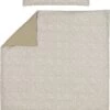 Meyco - Dekbedovertrek Ledikant - Cheetah/Uni - Taupe - 100x135cm -Winkel voor babyproducten 697x1200 3