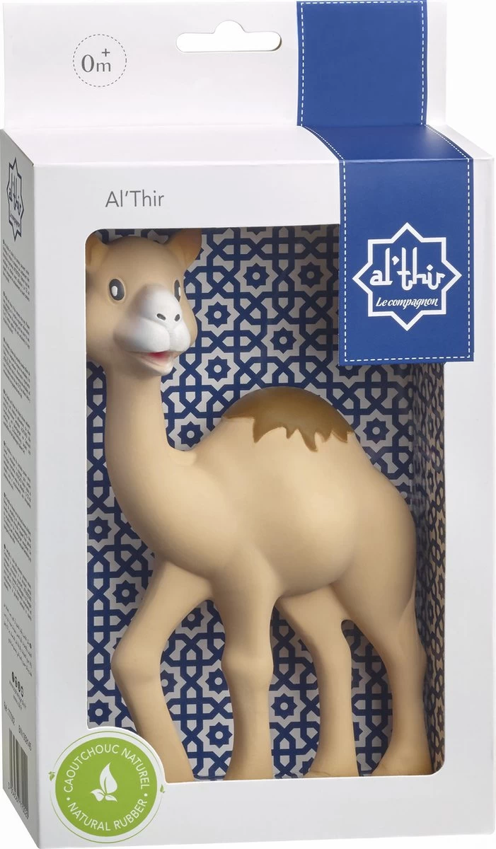 Sophie de giraf - Al Thir de Dromedaris - bijtspeelgoed - 100% natuurlijk rubber Sophie De Giraf - Al Thir De Dromedaris - Bijtspeelgoed - 100% Natuurlijk Rubber -Winkel voor babyproducten
