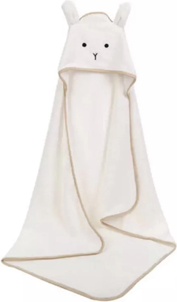 IL BAMBINI - Zachte baby badponcho - Fleece handdoek - omslagdoek - Badcape - 90x90 cm - wit IL BAMBINI - Zachte Baby Badponcho - Fleece Handdoek - Omslagdoek - Badcape - 90x90 Cm - Wit -Winkel voor babyproducten 703x1200 3