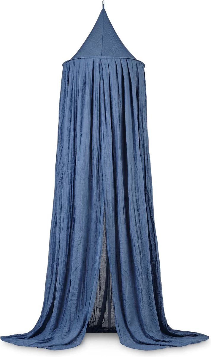 Jollein Baby Klamboe Vintage 245cm - Jeans Blue Jollein Baby Klamboe Vintage 245cm - Jeans Blue -Winkel voor babyproducten 711x1200 8