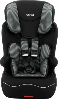 Nania - Racer ISOFIX - Meegroei Autostoel Groep 1 2 3 - Van 9 Tot 36 Kg - Donkergrijs -Winkel voor babyproducten 712x1200 2