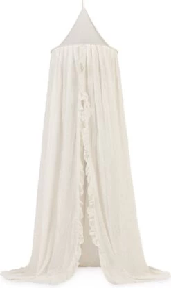 Jollein Baby Klamboe Vintage Ruffle 245cm - Ivory -Winkel voor babyproducten 715x1200 3