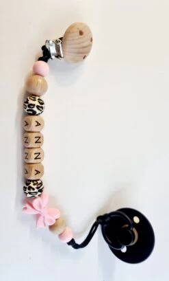 Speenkoord Met Naam Lalieloe - Speenhouder - Speenketting - Speenkoord Meisje - Anna