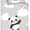 Dekbedovertrek 100x135 2 Delig Katoen Panda On The Cloud -Winkel voor babyproducten 726x1200 4