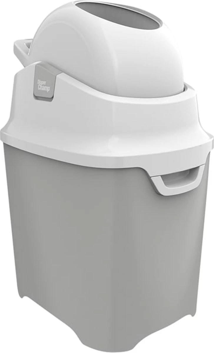 DiaperChamp ONE - Soft Silver - Standaard Luieremmer DiaperChamp ONE - Soft Silver - Standaard Luieremmer -Winkel voor babyproducten