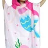 JAXY Badcape Baby - Badcape - Baby Badjas - Omslagdoek - Omslagdoek - Baby Handdoek Met Capuchon - Strandhanddoek - Badponcho - Poncho Handdoek - Microfiber - 60x90cm - Blauwe Zeemeermin -Winkel voor babyproducten 729x1200 2