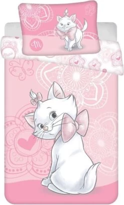 Disney Marie Cat BABY Dekbedovertrek, Cute - 100 X 135 Cm - Katoen