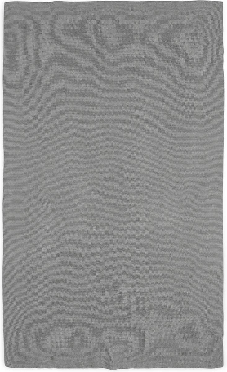 Jollein Baby Deken Ledikant 100x150cm Basic Knit - Stone Grey Jollein Baby Deken Ledikant 100x150cm Basic Knit - Stone Grey -Winkel voor babyproducten 732x1200 4
