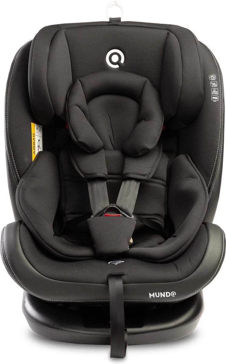 MUNDO 0-36 KG ISOFIX - 360 Graden Draaibaar Zwart MUNDO 0-36 KG ISOFIX - 360 Graden Draaibaar Zwart -Winkel voor babyproducten 745x1200 1
