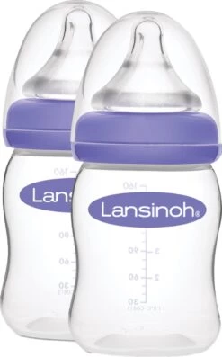 Lansinoh 2 Stuks 160 Ml Natural Wave Flesjes 75870