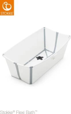 Stokke® Flexi Bath® White -Winkel voor babyproducten 747x1200