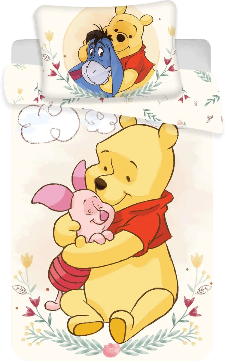 Disney Winnie the Pooh BABY dekbedovertrek Knuffel - 135 x 100 cm - Katoen Disney Winnie The Pooh BABY Dekbedovertrek Knuffel - 135 X 100 Cm - Katoen -Winkel voor babyproducten 749x1200 9