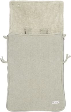 Meyco Knit Basic Voetenzak - Sand Melange -Winkel voor babyproducten 769x1200 2