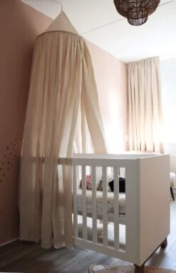 Deryan Baby Klamboe Vintage 245cm - Kinderklamboe - Hemeltje- Nougat 13 Deryan Baby Klamboe Vintage 245cm - Kinderklamboe - Hemeltje- Nougat -Winkel voor babyproducten 774x1200 5