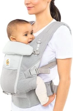 Ergobaby Draagzak Adapt Soft Flex Mesh Pearl Grey -Winkel voor babyproducten 784x1200 1