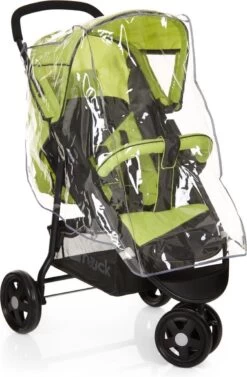 Hauck Regenhoes - Geschikt Voor Buggy's - Transparant, Grijs -Winkel voor babyproducten 786x1200