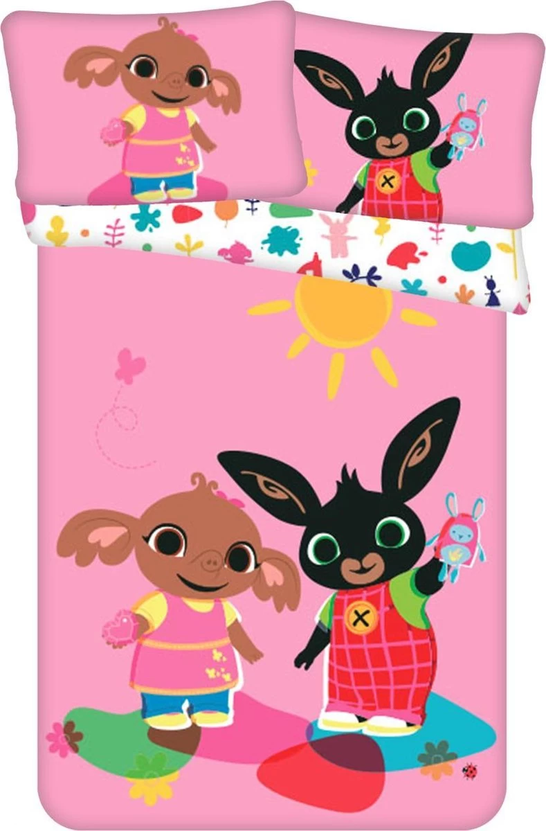 Bing Bunny BABY Dekbedovertrek Sunny - 100 x 135 cm - Katoen Bing Bunny BABY Dekbedovertrek Sunny - 100 X 135 Cm - Katoen -Winkel voor babyproducten 789x1200 8