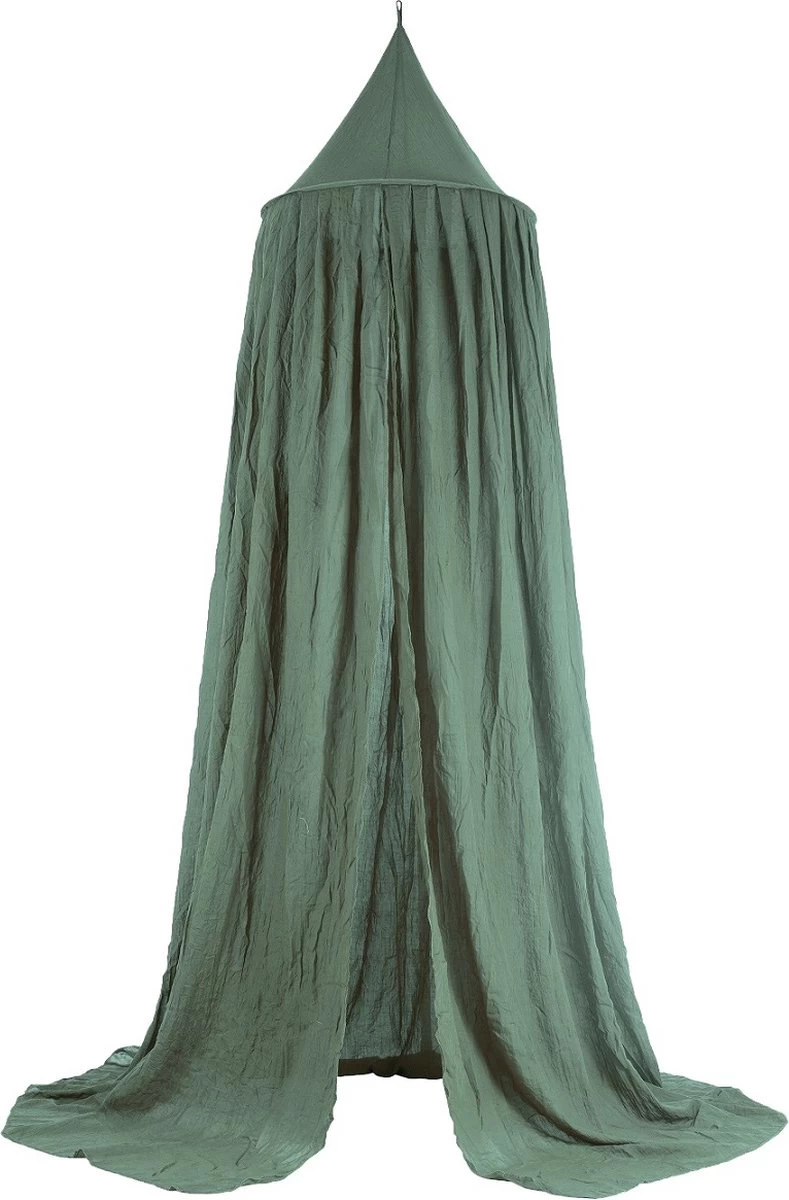 Jollein Baby Klamboe Vintage 245cm - Ash Green Jollein Baby Klamboe Vintage 245cm - Ash Green -Winkel voor babyproducten 789x1200 9