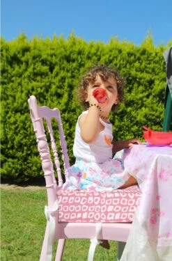 Stoelverhoger Babyjem Booster EasyClean Square Pink -Winkel voor babyproducten 790x1200 1